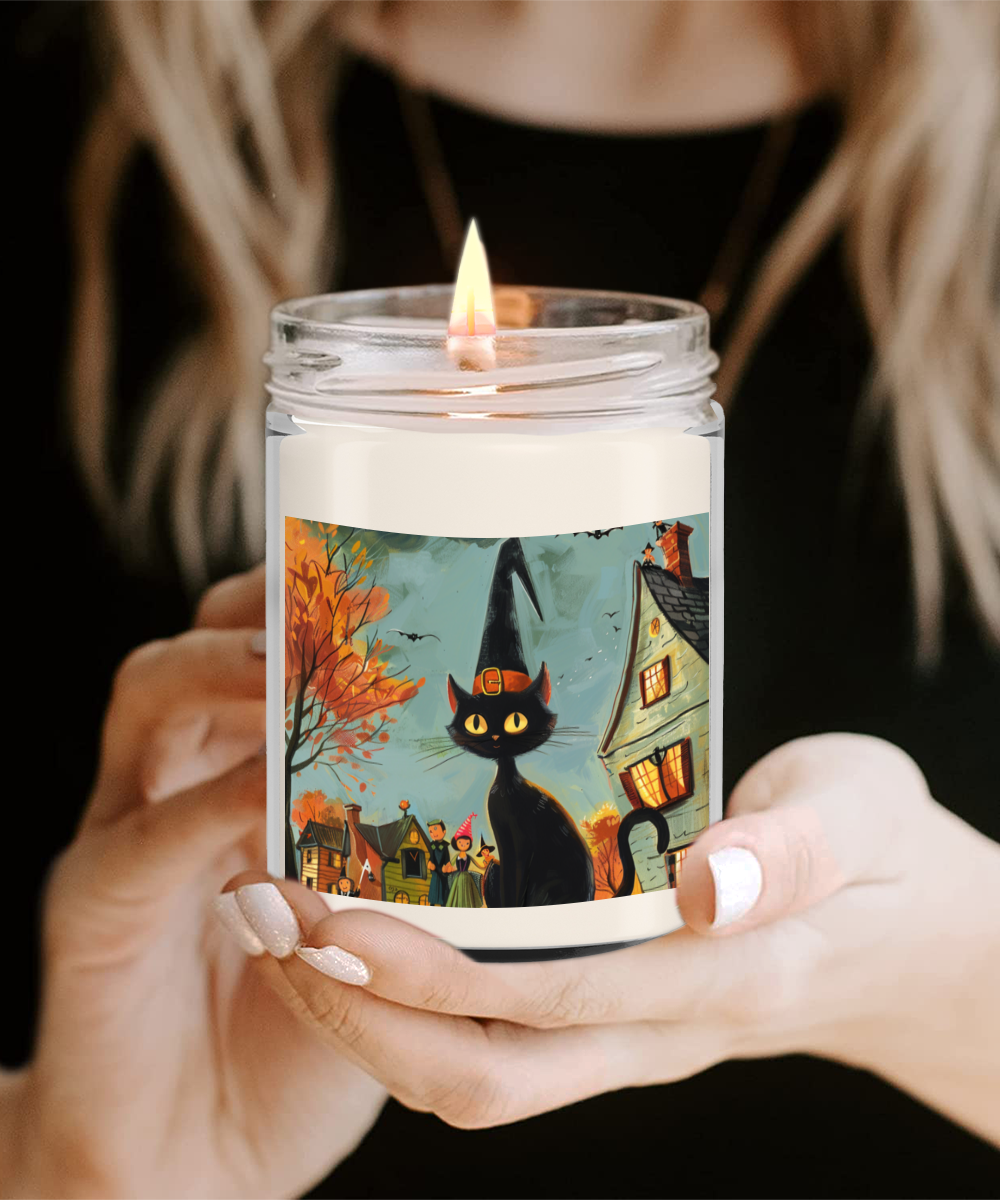 Spooky Cat Candles