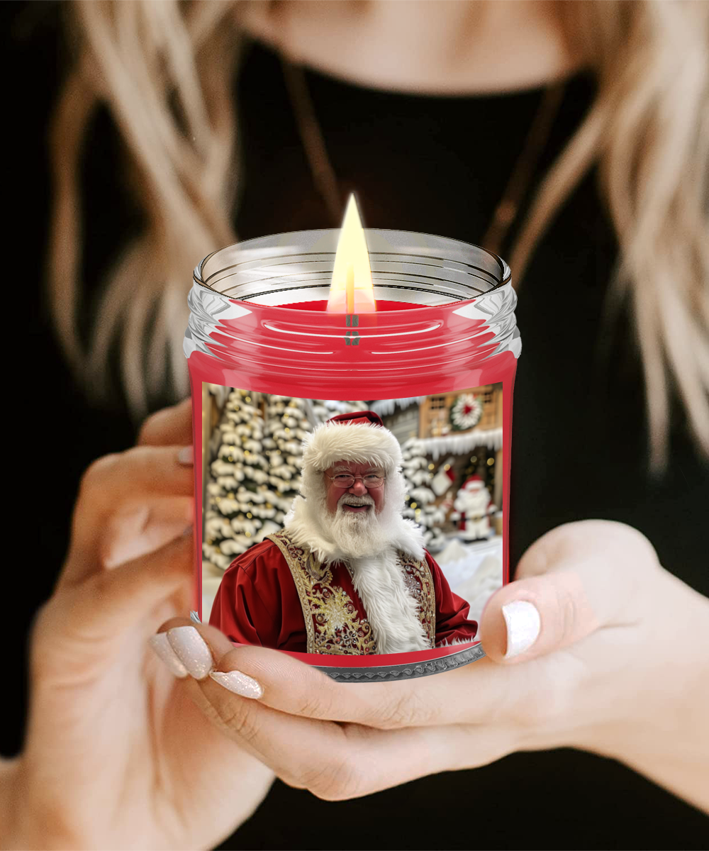 The Snowy Sleighman Candle