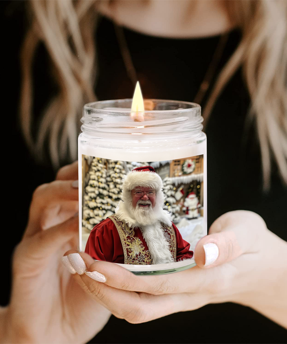 The Snowy Sleighman Candle