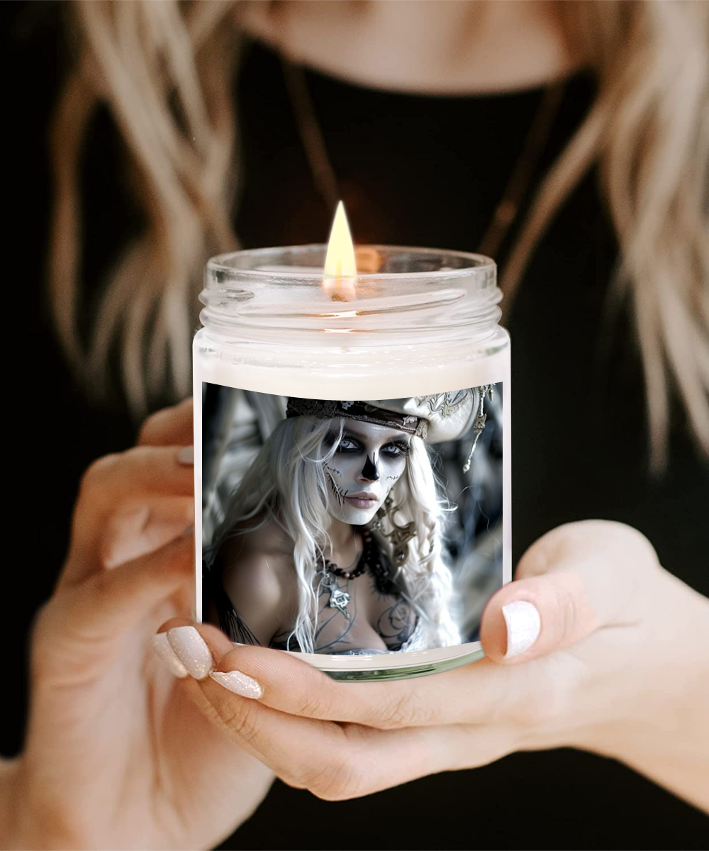 Ghostly Goddess Candles