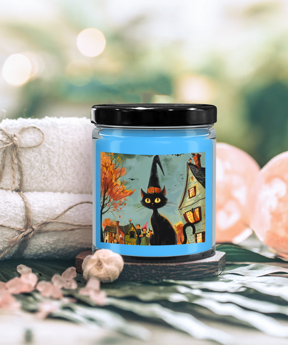 Spooky Cat Candles