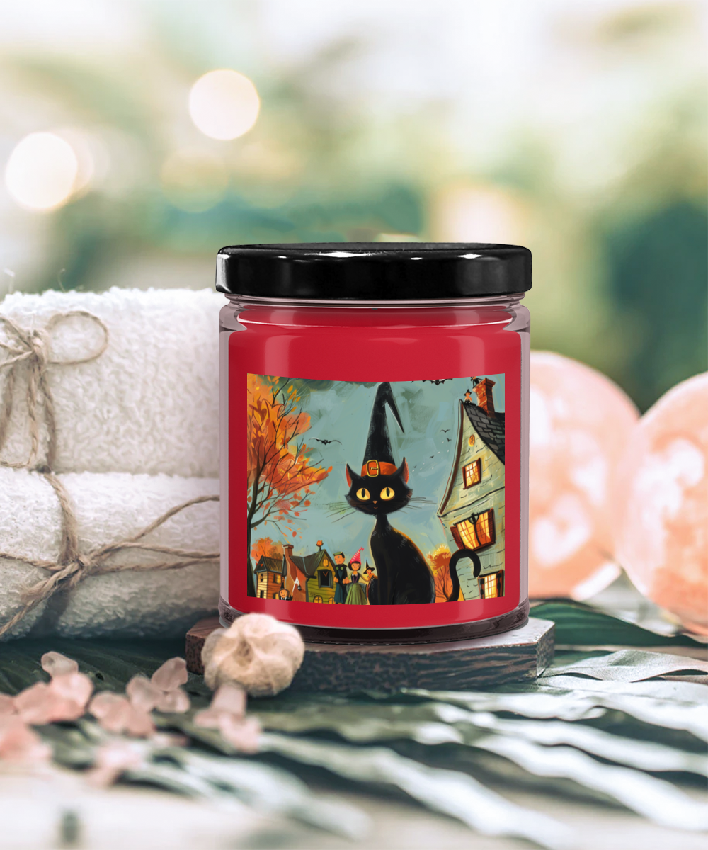 Spooky Cat Candles