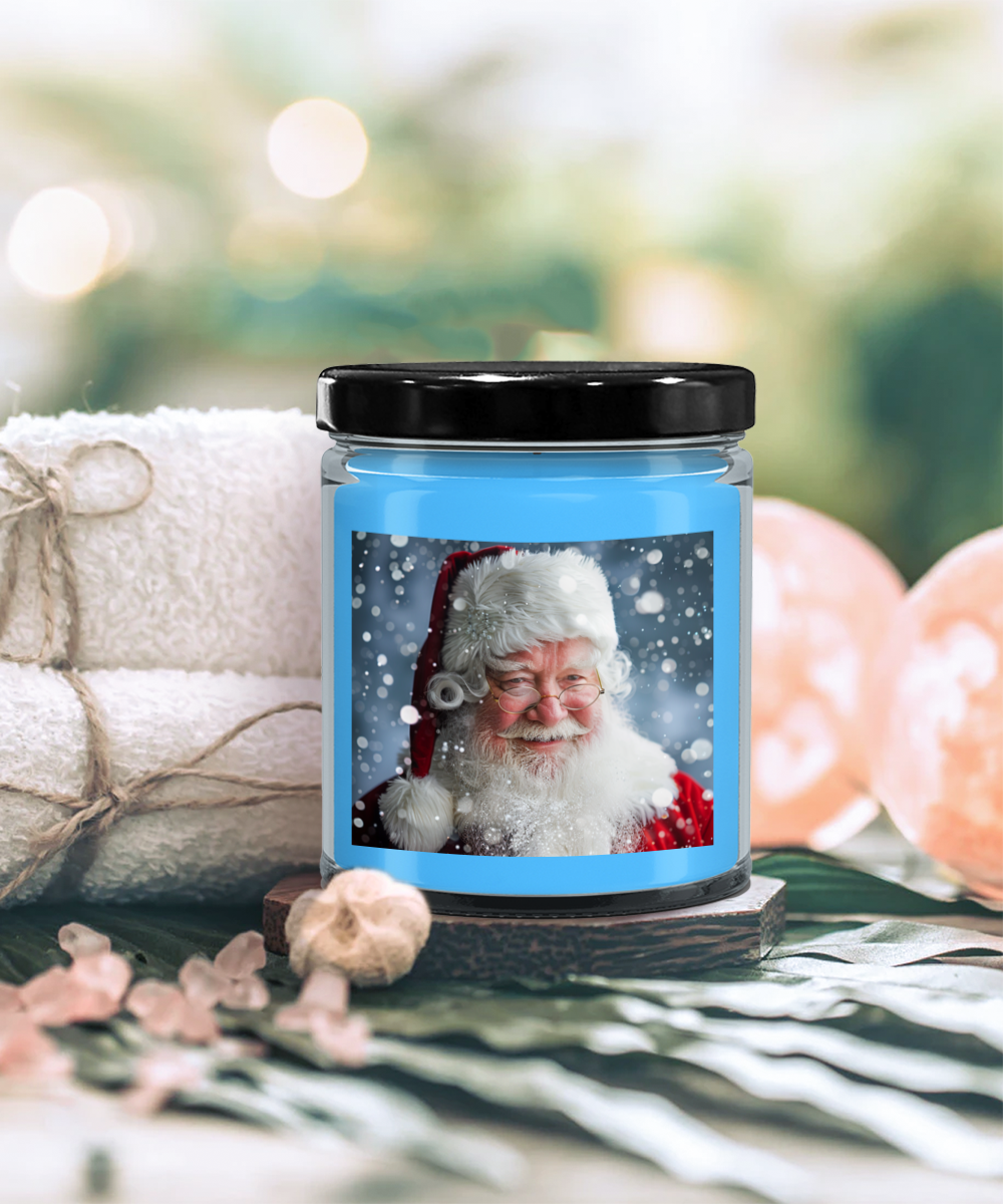 Papa Noel Candle