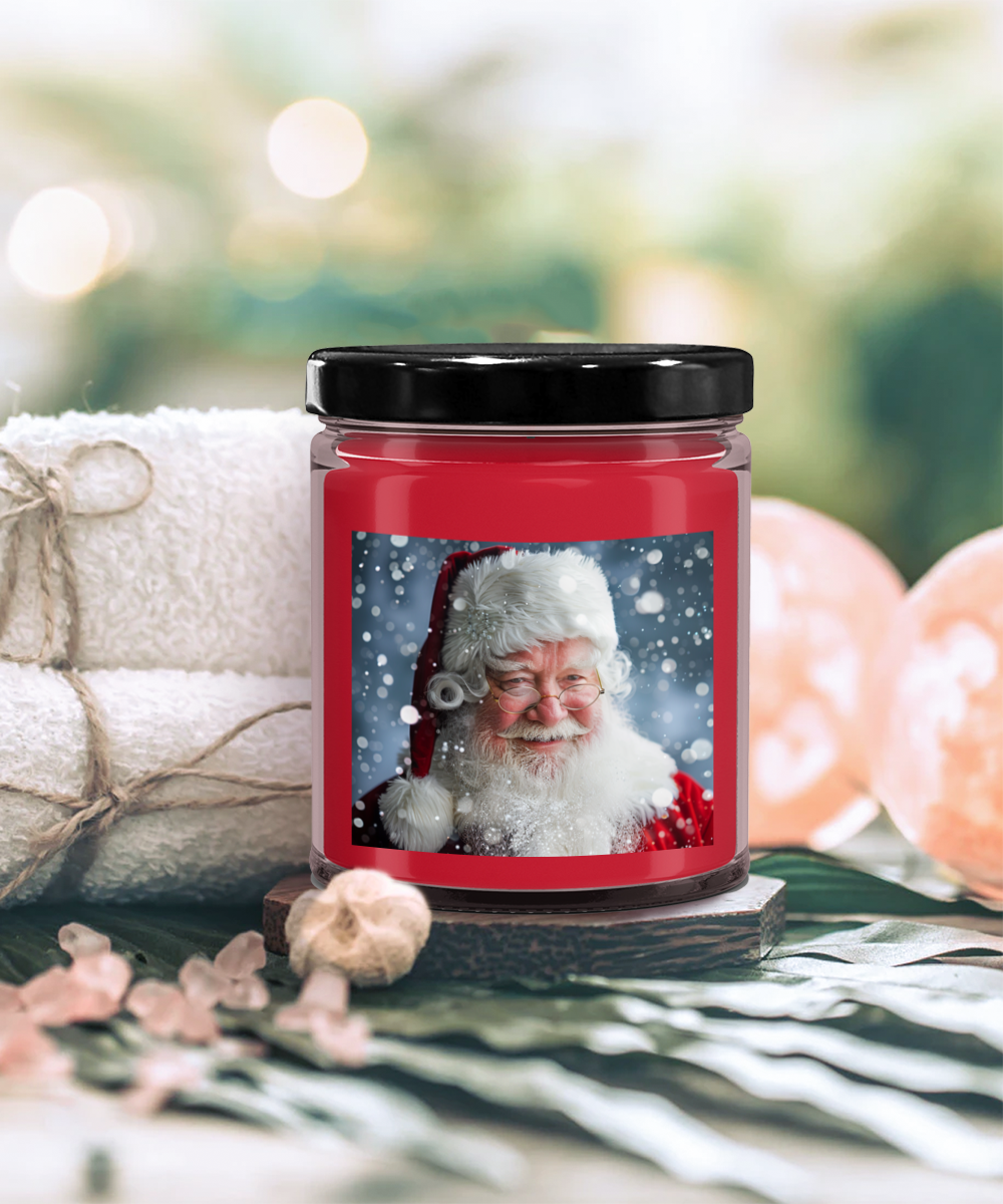 Papa Noel Candle