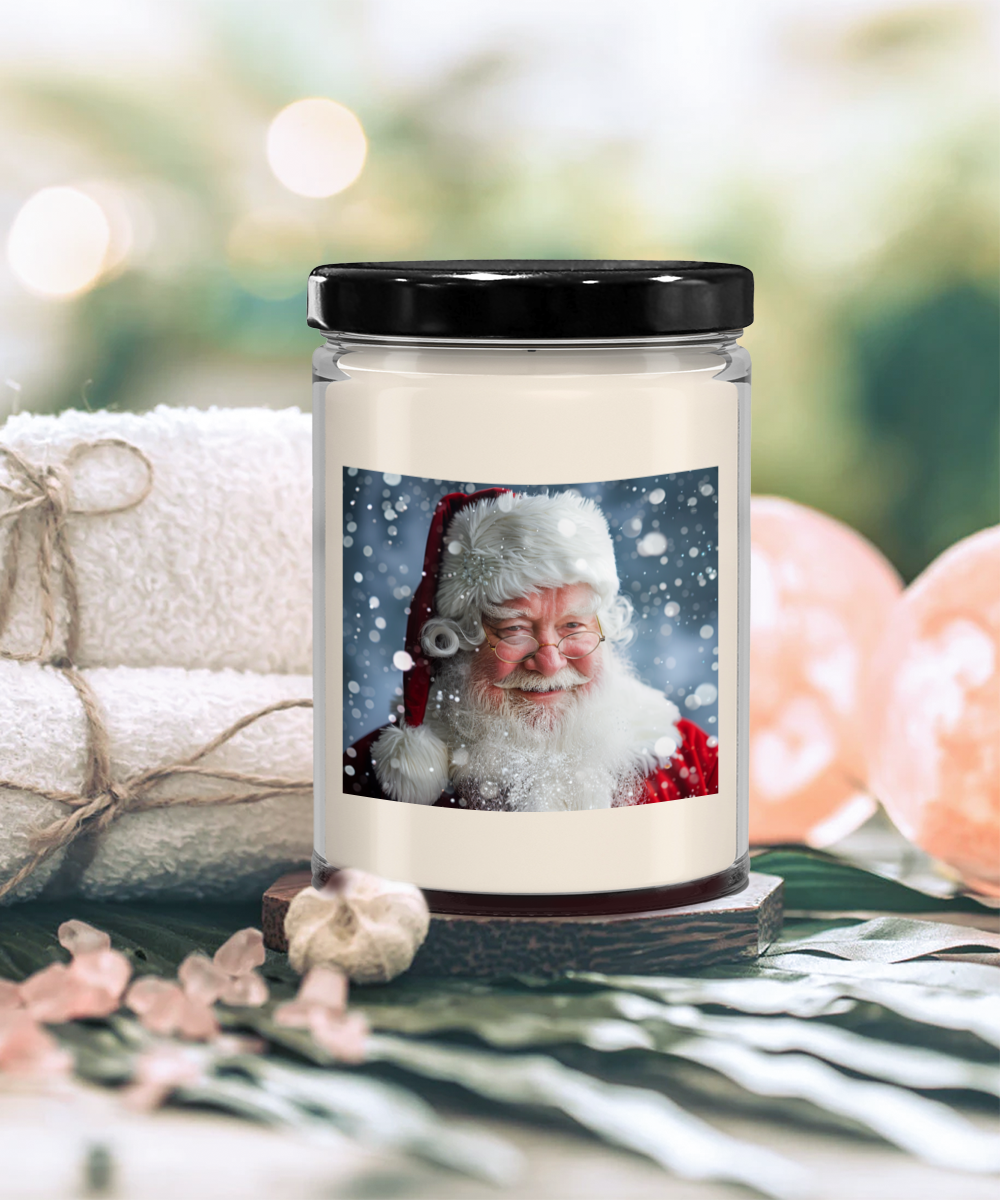 Papa Noel Candle