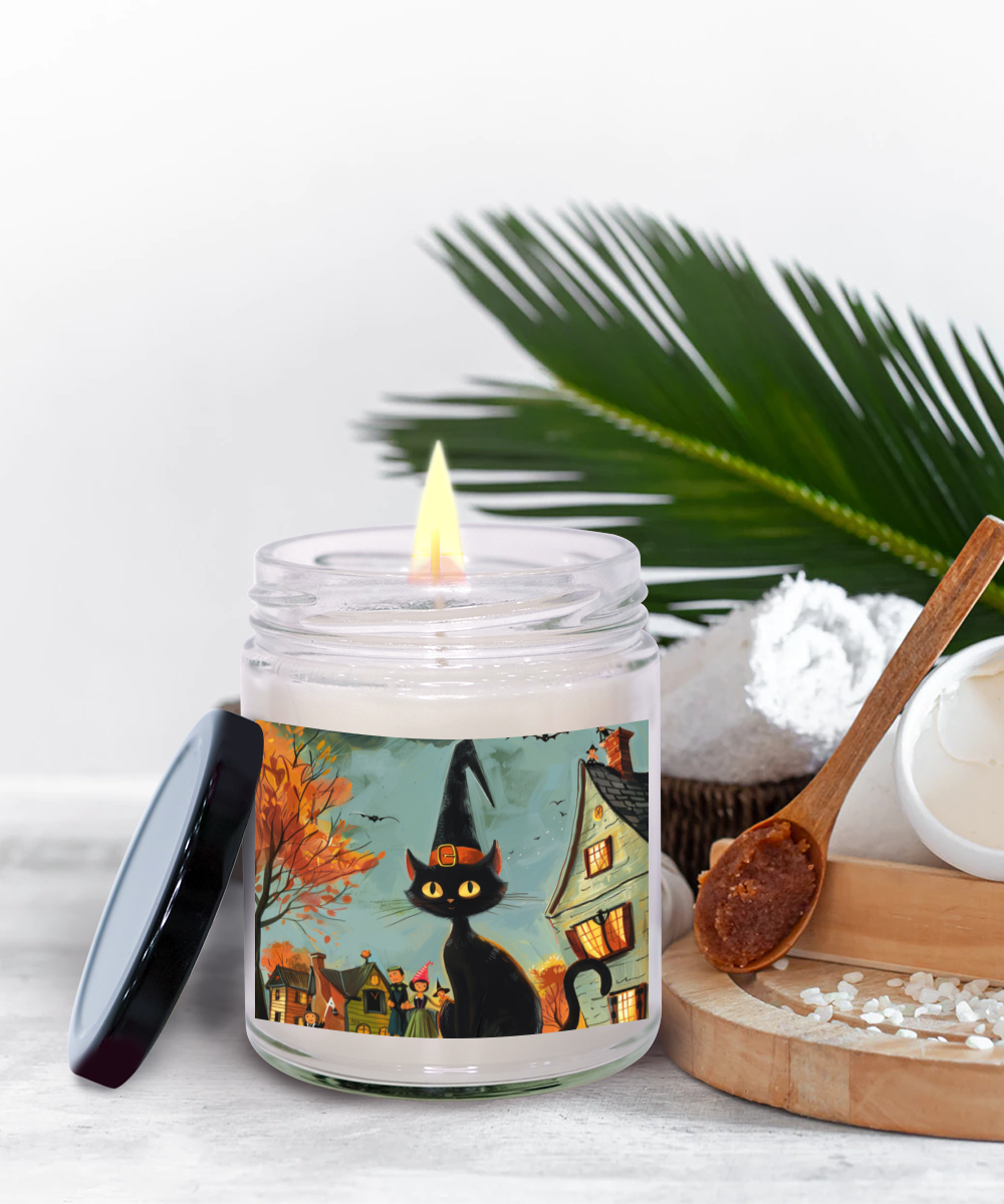 Spooky Cat Candles