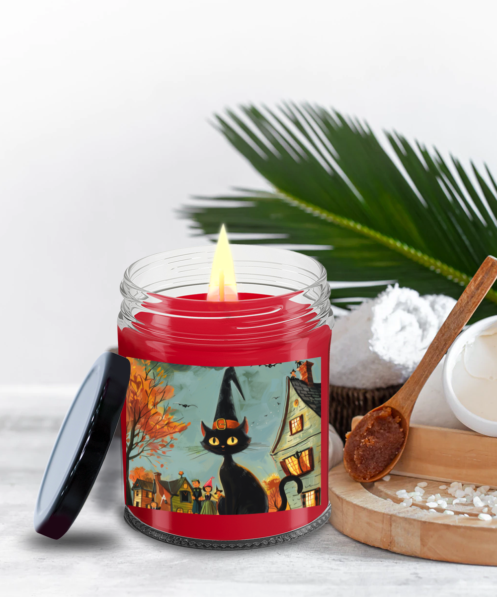 Spooky Cat Candles