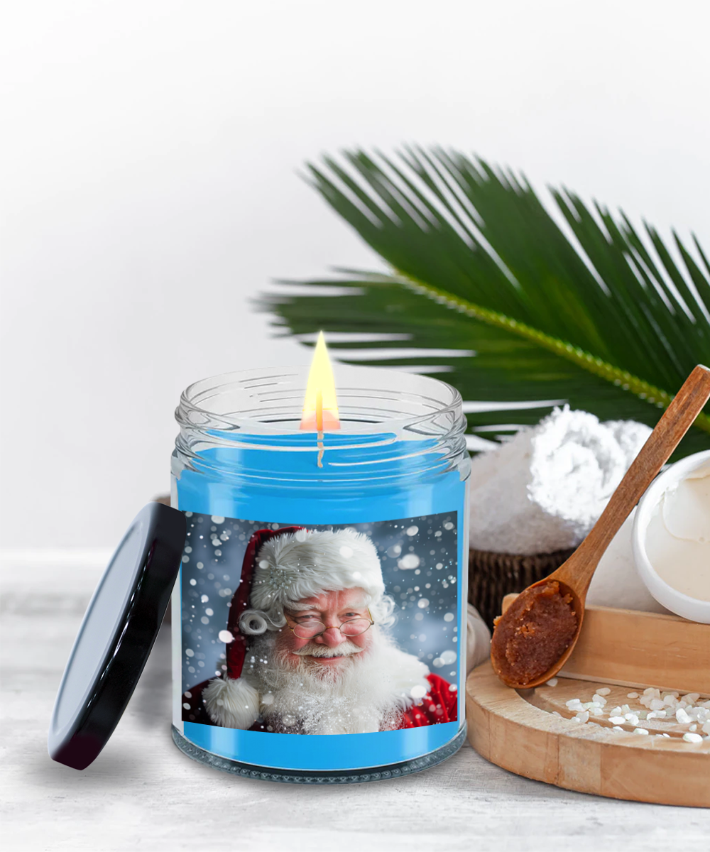 Papa Noel Candle