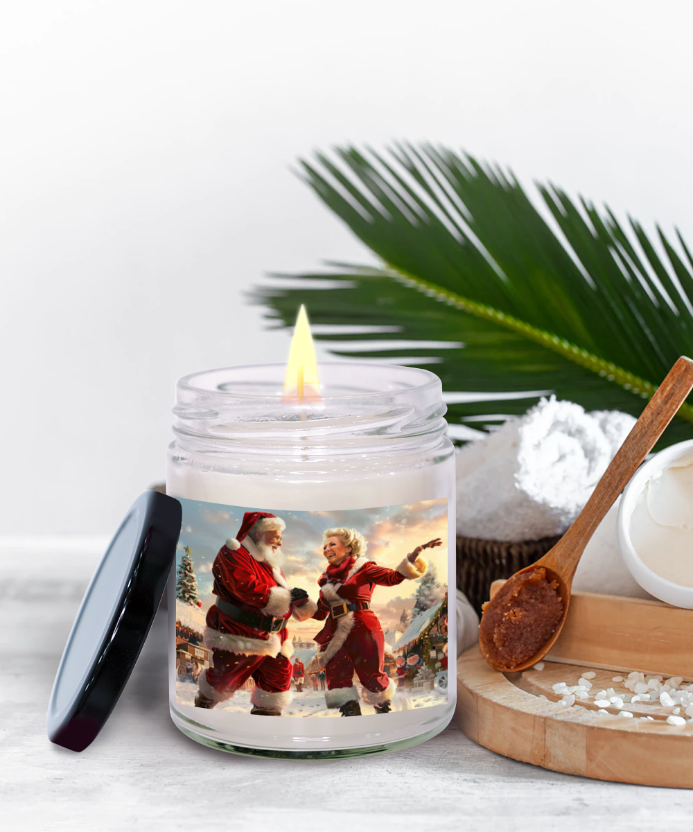 Claus Couple's Christmas Cheer Candle