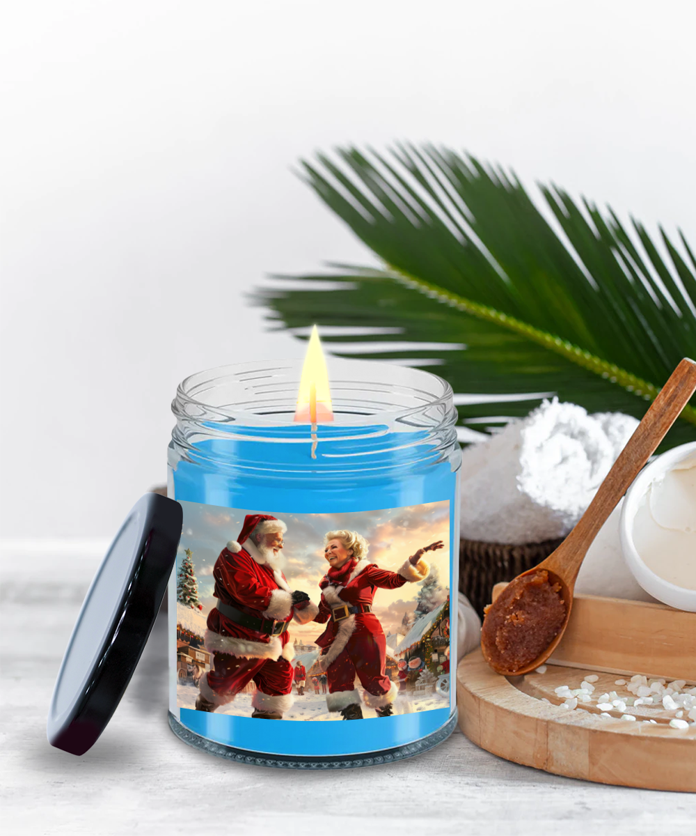 Claus Couple's Christmas Cheer Candle