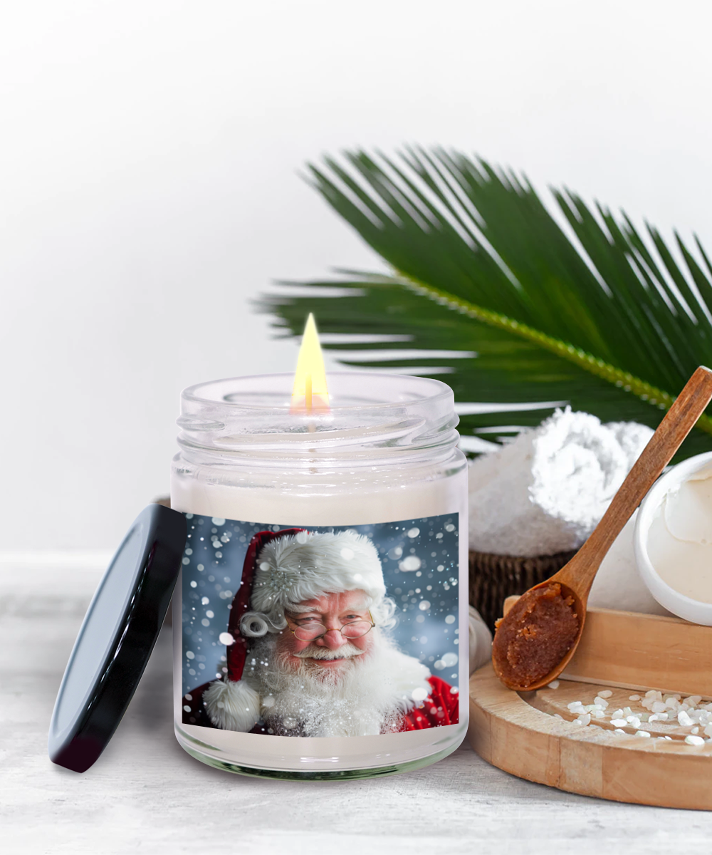 Papa Noel Candle