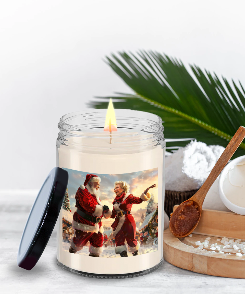 Claus Couple's Christmas Cheer Candle