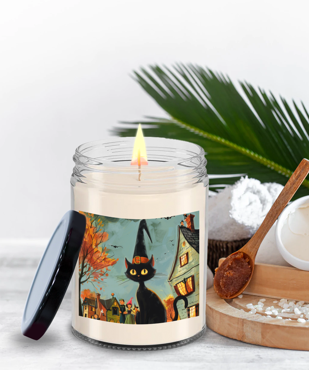 Spooky Cat Candles