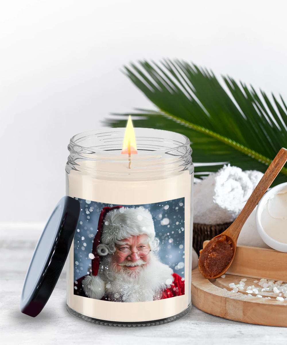 Papa Noel Candle