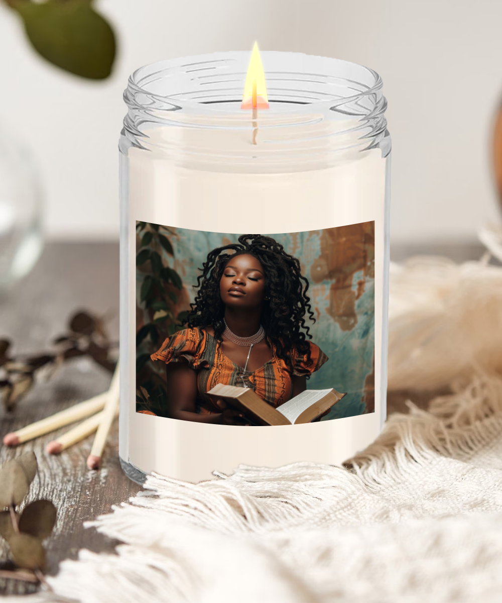 Word & Faith Candle