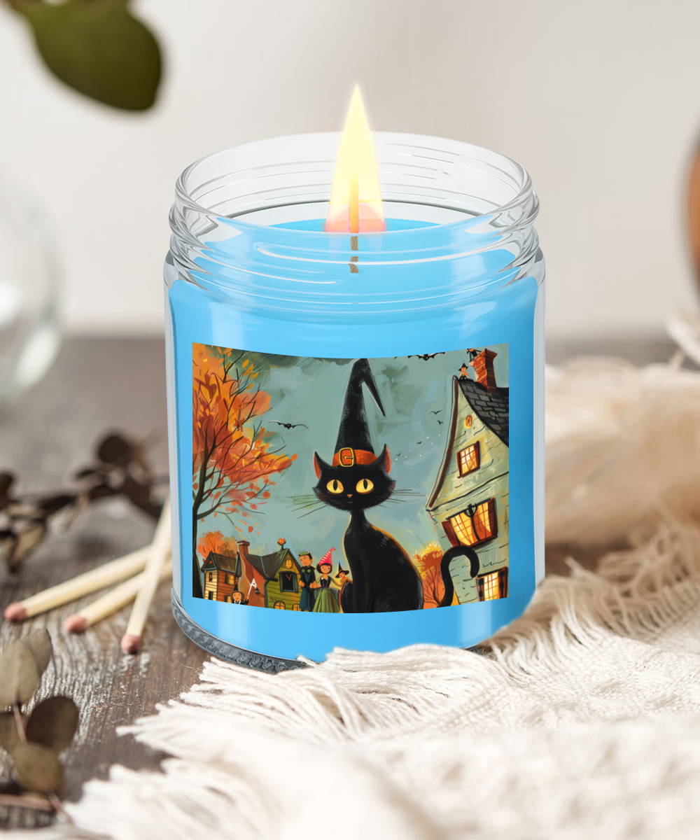 Spooky Cat Candles