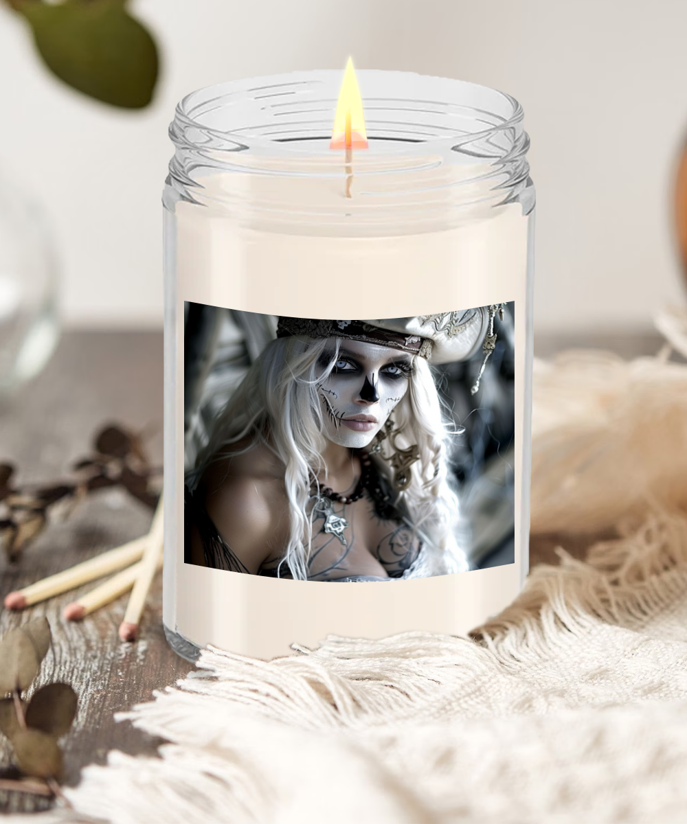 Ghostly Goddess Candles