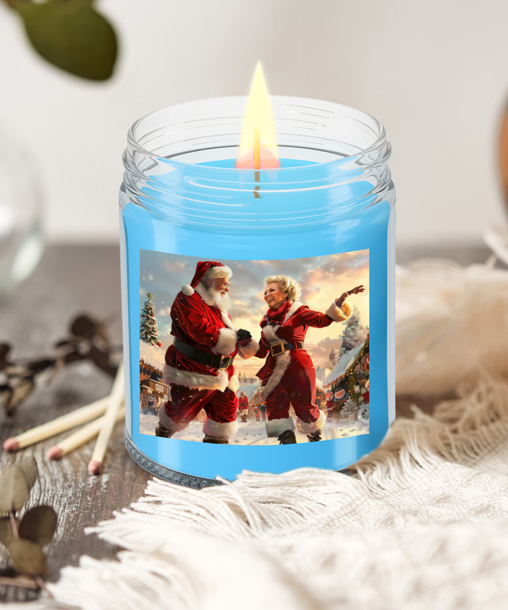 Claus Couple's Christmas Cheer Candle