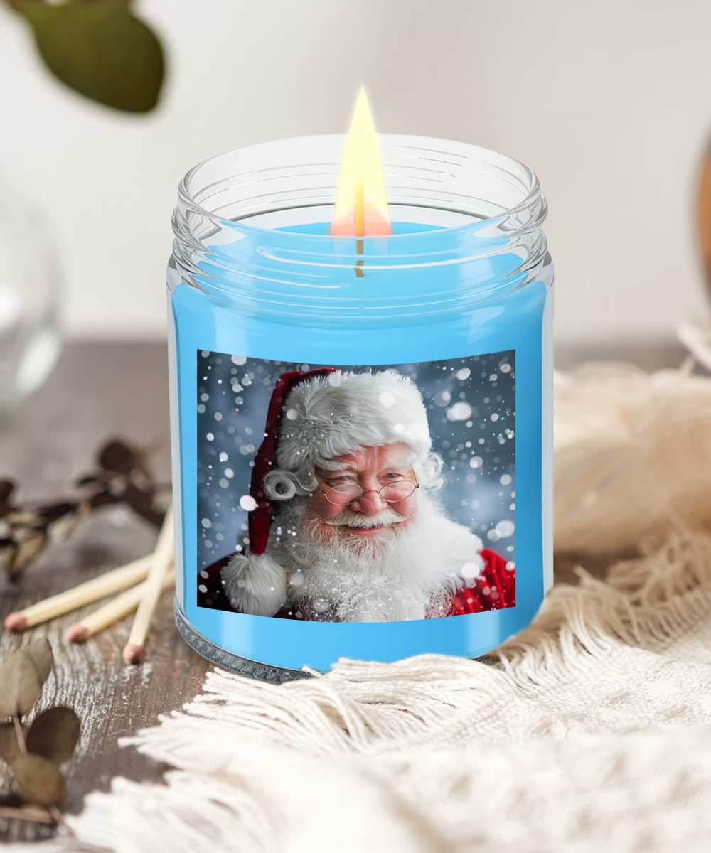 Papa Noel Candle