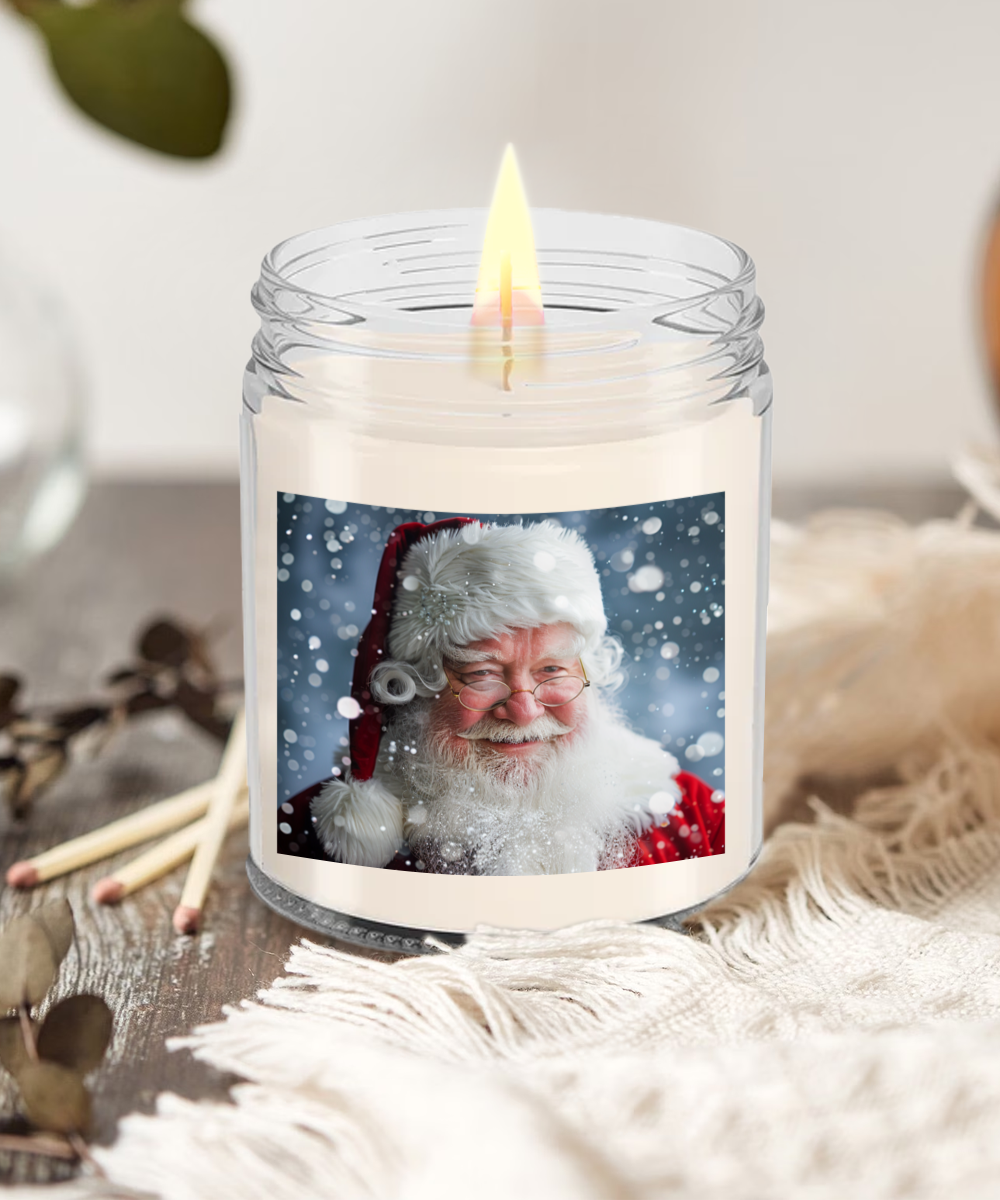 Papa Noel Candle