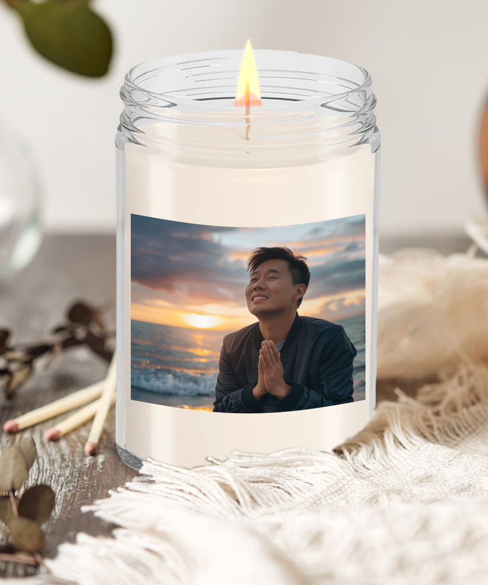 Sunset Prayer Candle