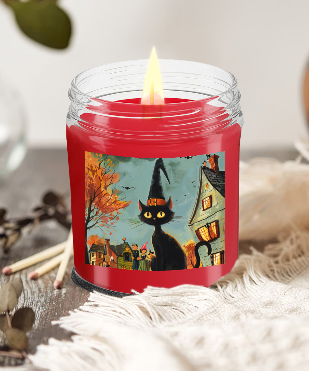 Spooky Cat Candles