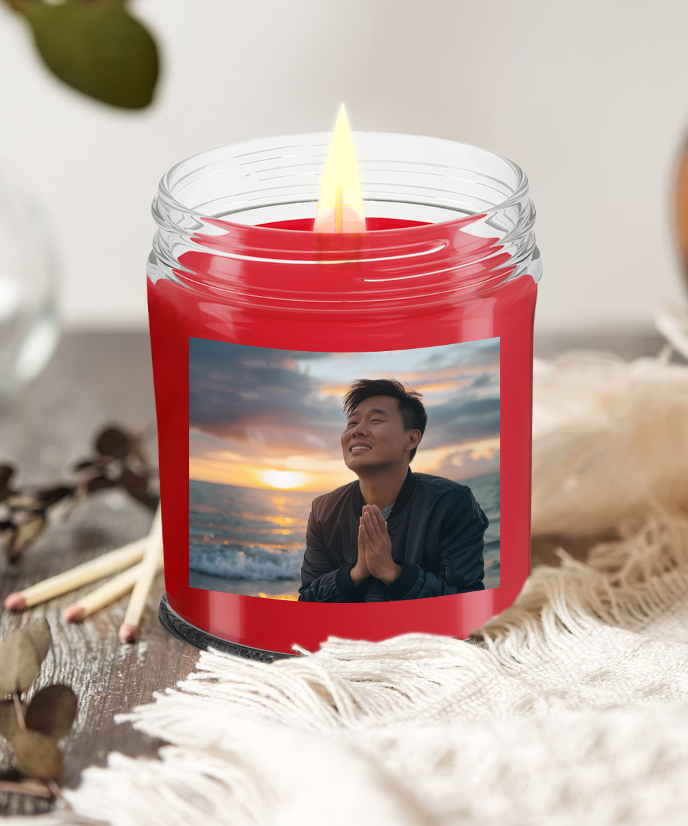 Sunset Prayer Candle